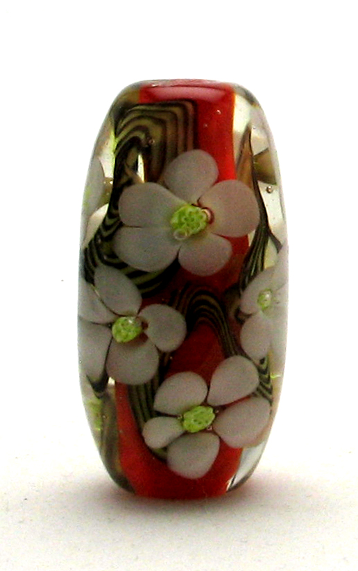 Christmas Rose Bead