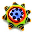 Beads - Summer Brights Series - Fancy Disk Beads