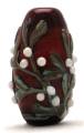 As See In "Bead and Button Magazine" - "Lampwork Links" (Mistletoe Series), Bead and Button Magazine, December, 2009 and Creative Beading, Vol. 6, 2011 - Mistletoe Series Focal Bead