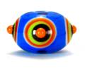 Summer Brights Large Dark Periwinkle Bead