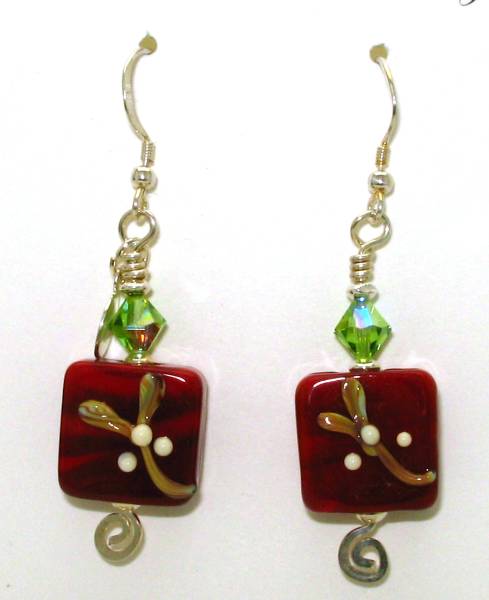 Mistletoe Earrings