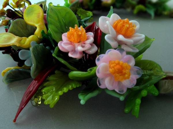 Spring Vignette, "The Flow Magazine," Eighth Annual Women in Glass, 2012