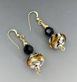 Tiger Beads Earrings - Image 2