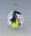 Marble Pendant: White and Blue Bellflowers - Image 3