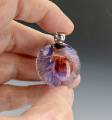 Marble Pendant: Red Rose and Purple Spikes - Image 6