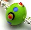 Summer Brights Large Lime Green Bead - Image 2